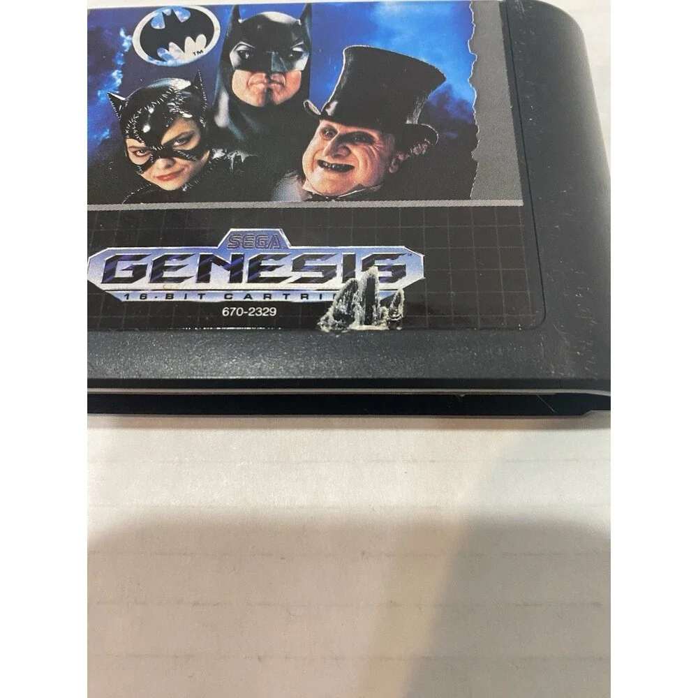 Batman Returns Sega GenesisComplete With Case and Manual